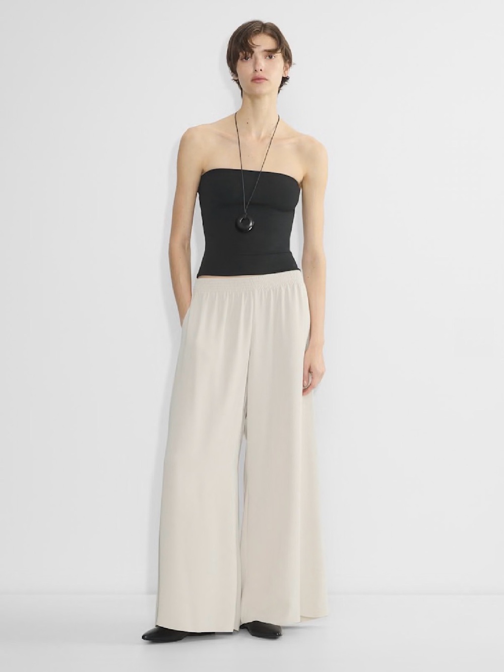 Aritzia Babaton Parker Palazzo Pant - Studio Drape - Picture 2 of 12